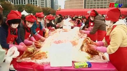 Lễ hội kim chi từ thiện  tại Seoul